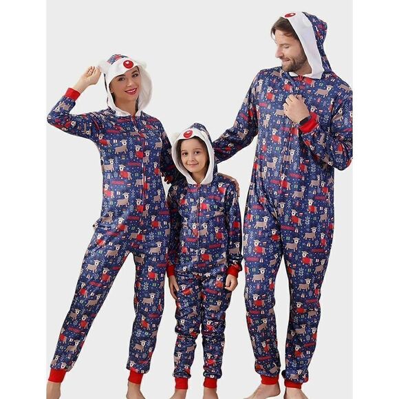 NWOT UNISEX BELILY CHRISTMAS PJS - Picture 1 of 3